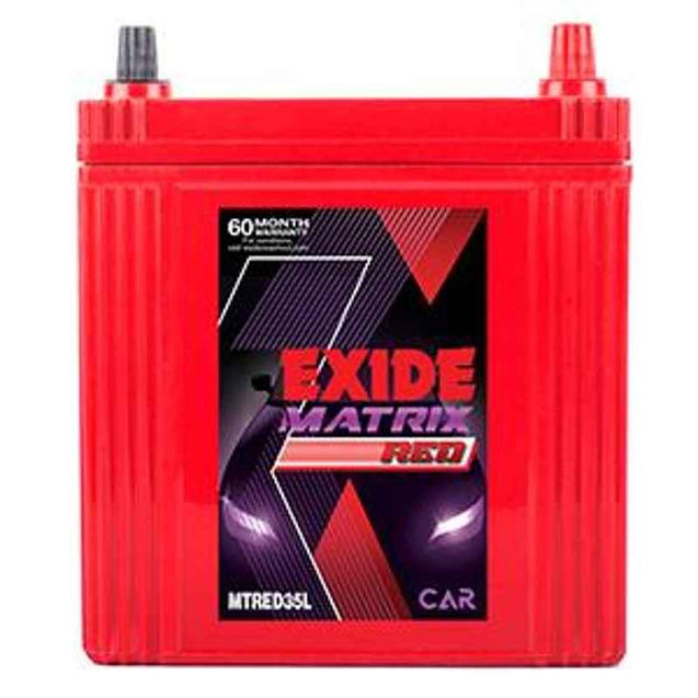 Exide Matrix 12V 68Ah Left Layout Battery, MTRED75D23L