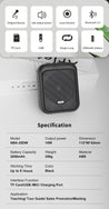 AHUJA NBA 25DW WITH BLUETOOTH, USB AND SD CARD OPTION WIRELESS SPEAKER. BEST FOR TEACHERS, DOCTORS & PUBLIC ADDRESS OF A SMALL GATHERING