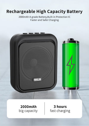 AHUJA NBA 25DW WITH BLUETOOTH, USB AND SD CARD OPTION WIRELESS SPEAKER. BEST FOR TEACHERS, DOCTORS & PUBLIC ADDRESS OF A SMALL GATHERING