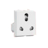 Greatwhite Fiana 6/16A White Twin Power Socket, 20242-Wh (Pack of 10)