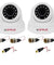CP Plus Indigo 2.4MP Night Vision Full HD Dome CCTV Camera with Usewell BNC & DC Connectors, CP-VAC-D24L2 (Pack of 2)