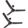 Kanishka Spyker 50W Metal Rich Smoke Grey Ultra High Speed Ceiling Fan, Sweep: 1200 mm (Pack of 2)
