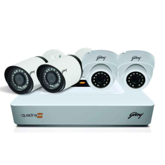 Godrej High Defination 1080P Full HD CCTV Camera Kit