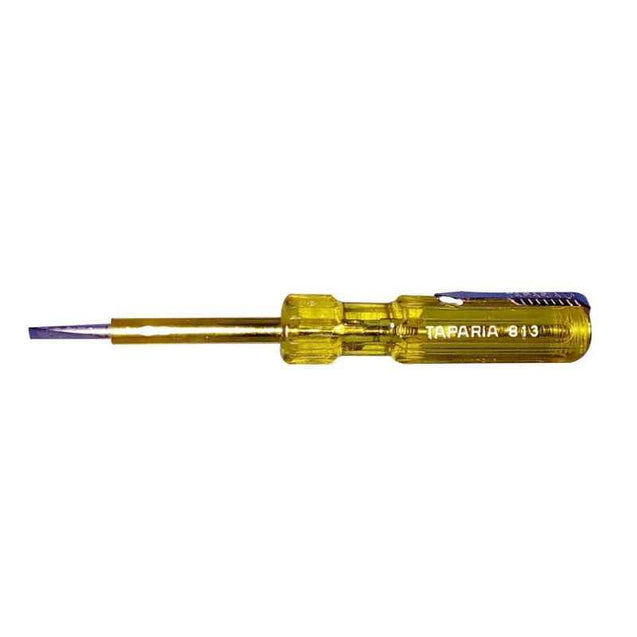 Taparia 130mm Yellow Handle Line Tester Screw Driver, 813 (Pack of 21)