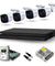 Dahua 4 Pcs 2MP Bullet CCTV Security Camera, 4 Channel DVR, Power Adaptor & 1TB Surveillance Hard Disc Kit