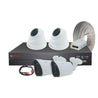 CP Plus 2.4MP 2 Pcs Dome, 2 Pcs Bullet HD Camera & 4 Channel DVR Kit without Hard Disk with All Accessories, CP-VCK-TD22G-B1