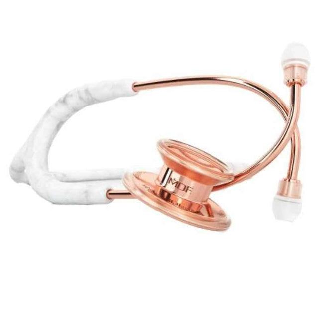 MDF MD One Limited Edition Marble Rose Gold Stethoscope, MDF777MBRG