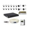 Dahua Full Hd 2MP Cameras Combo Kit With 16 Channel Hd Dvr with 12 Dome & 4 Bullet Camera