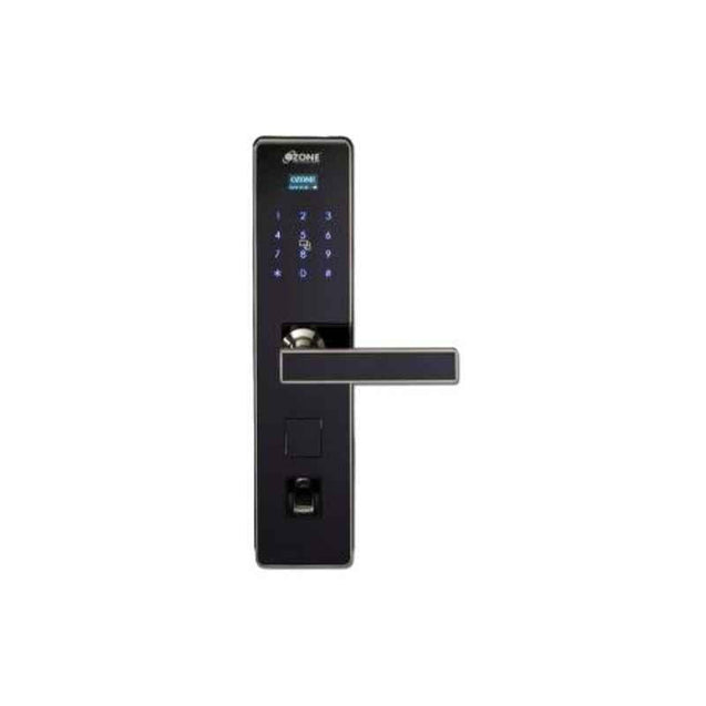 Ozone OZDL-4WA STD Black Smart Main Door Lock with Finger Print