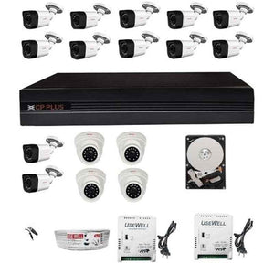 CP Plus 1MP 16 Channel Hd Dvr & Camera Combo Kit