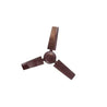 Juvas Thunder Plus 645rpm 3 Blades Metal Brown Single Phase Ceiling Fan, Sweep: 1200 mm