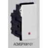 Crabtree Murano 10A 2 Way White Flat Modular Switch, ACMSPXW102 (Pack of 20 )
