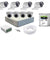 Hikvision 2MP 4 Pcs Dome & 4 Pcs Bullet CCTV Cameras with 8 Channel Turbo HD DVR Kit