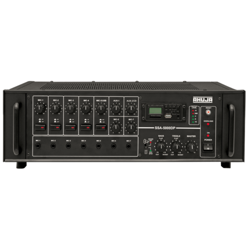 Ahuja Amplifier With Built In Player And Bluetooth 500 Watts Model SSA-5000DP