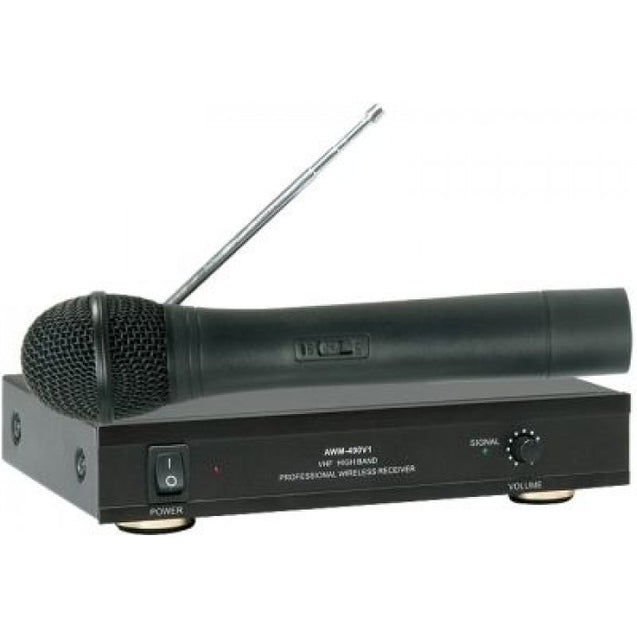 Ahuja VHF Wireless PA Microphones AWM-490V1