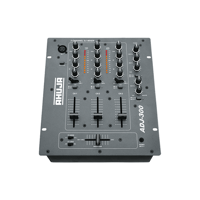 Ahuja DJ Mixers System Model ADJ-300