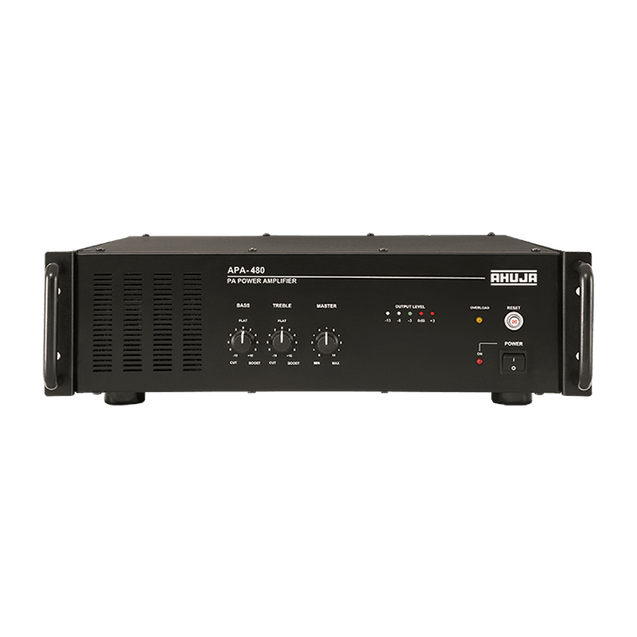 Ahuja PA Power Amplifier Model APA-480