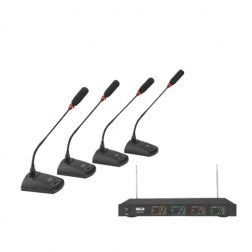 Ahuja Professional VHF Wireless PA Microphones Model CWM-400V