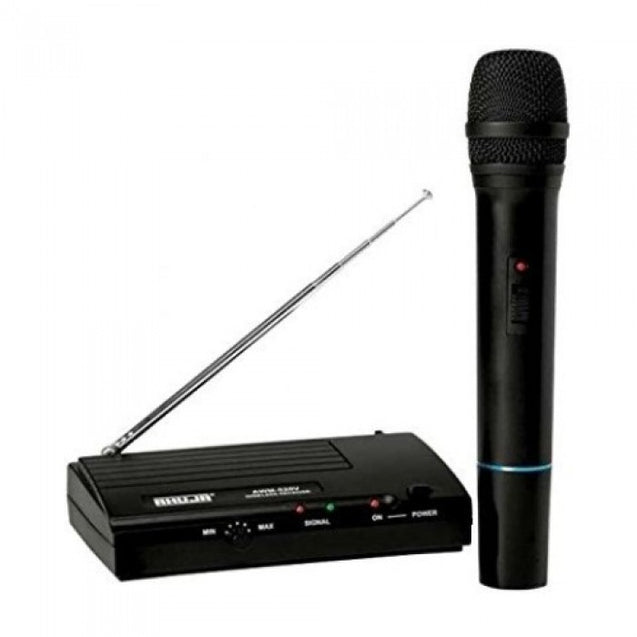 Ahuja Professional VHF Wireless PA Microphones Model AWM-520VH