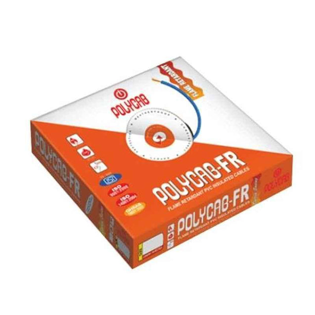 Polycab 2.5 Sqmm Single Core FR White Copper Unsheathed Flexible Cable, Length: 100 m