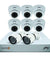Godrej SeeThru 6 Channel Full HD CCTV Camera Kit without Hard Disk, 4MP8CH6D2B