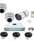 Godrej SeeThru Full HD CCTV Camera Kit without Hard Disk, Godrej1MP2DOME1BULLET