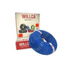 Willca 6 Sqmm Blue Single Core FR Multistrand PVC Insulated Unsheathed Industrial Cable, Length: 90 m