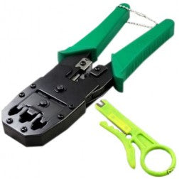 RJ45 + RJ11 Cable Crimping Tool For Networking