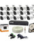 D-Link 2MP CCTV Camera Kit with 15 Pcs Bullet Camera, 1 Pc 16 Channel DVR, 1 Pc 2TB Hard Drive & All Accessories
