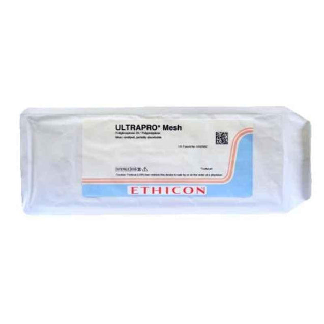 Ethicon UMM3 3 Pcs Ultrapro Partially Absorbable Lightweight Mesh Suture Box, Size: 15x15 cm