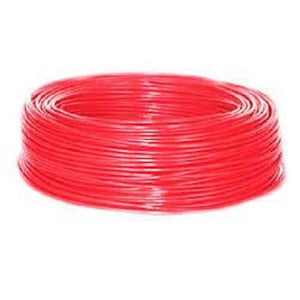 KEI 16 Sqmm Single Core FR Red Copper Unsheathed Flexible Cable, Length: 100 m