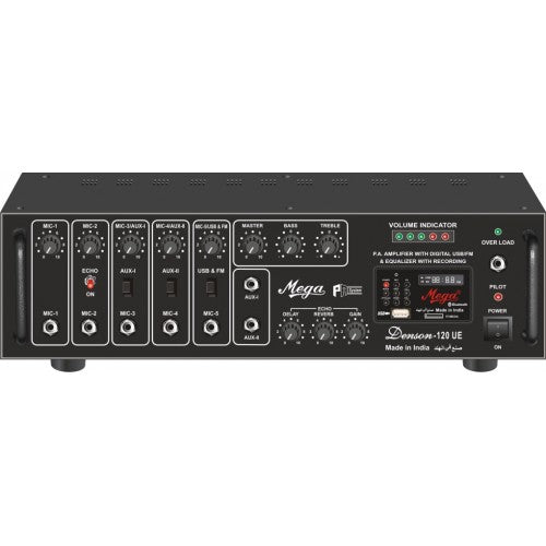 Mega MIA 120u USB/SD Card Player & Recorder with FM