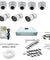 Godrej See Thru 1080p Full HD White CCTV Camera Kit without Hard Disk, Godrej 2MP 5 DOME 3BULLET