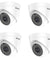 Hikvision 5MP White Ultra HD Dome Camera with Usewell Accessories, DS-2CE5AHOT-ITPF (Pack of 4)