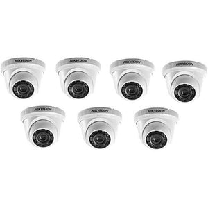 Hikvision 2MP Super Eco Mini Night Vision Dome Camera, DS-5ADOTIPECO, (7 Pieces)