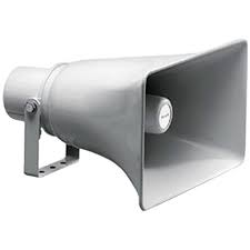 Bosch LBC 3491/12 Horn Loudspeaker, Rectangular, 10 W