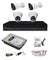 CP Plus 2.4MP 2 Pcs Dome & 2 Pcs Bullet Camera, 4 Channel DVR with Usewell Accessories, 2.4GPC-2B2D-1TB