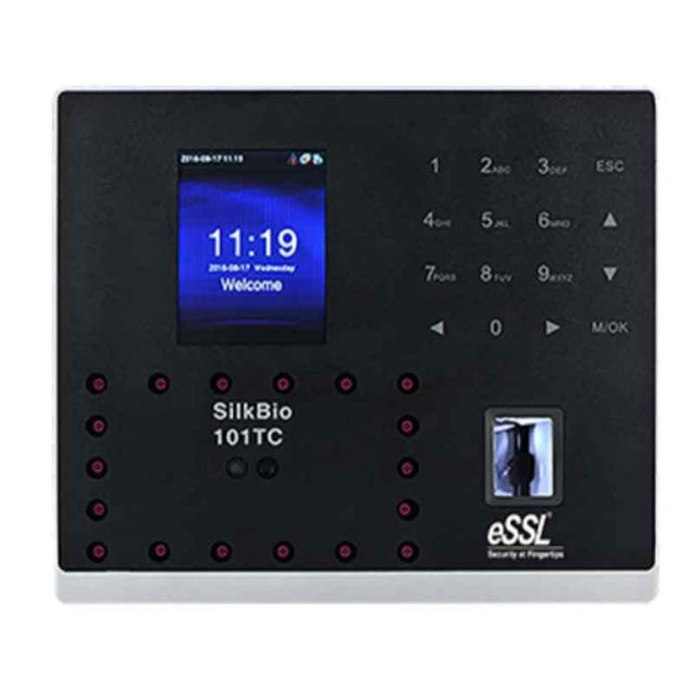 Essl SILKBIO-101TC 2.8 inch Face & Fingerprint Biometric Machine