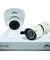 Godrej SeeThru 2MP 1 Dome, 1 Bullet & 4 Channel Full HD White CCTV Camera Kit, SK-GODREJ2MPKIT