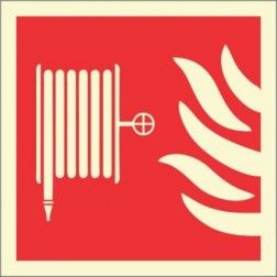 Infernocart Fire Hose Real Sign Board - Set of 5