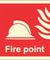 Infernocart Fire Point Sign Board - Set of 5