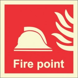 Infernocart Fire Point Sign Board - Set of 5