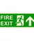 Infernocart Fire Exit Upwards Sign Board - Set of 5