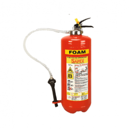 Safex Foam Grip Cartridge Fire Extinguisher 9 Litre