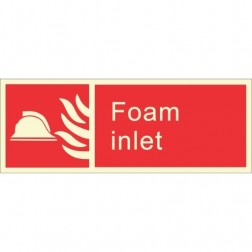 Infernocart Foam Inlet Sign Board - Set of 5