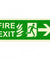 Infernocart Fire Exit Right Side Sign Board - Set of 5