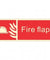 Infernocart Fire Flap Sign Board Set of 5