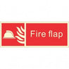 Infernocart Fire Flap Sign Board Set of 5