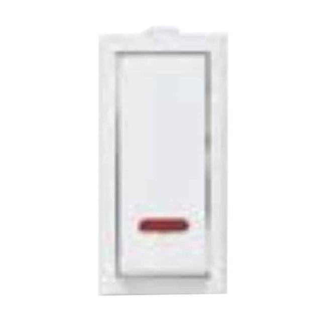 Greatwhite Fiana 10A White Push Bell With LED, 20112-Wh (Pack of 20)