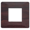 L&T Entice 4 Module Dark Chocolate Wood Plate, CB91104FL12 (Pack of 10)